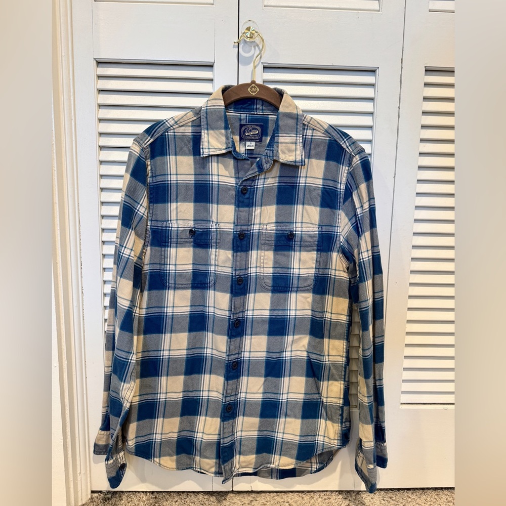 J Crew Plaid Button Down Shirt